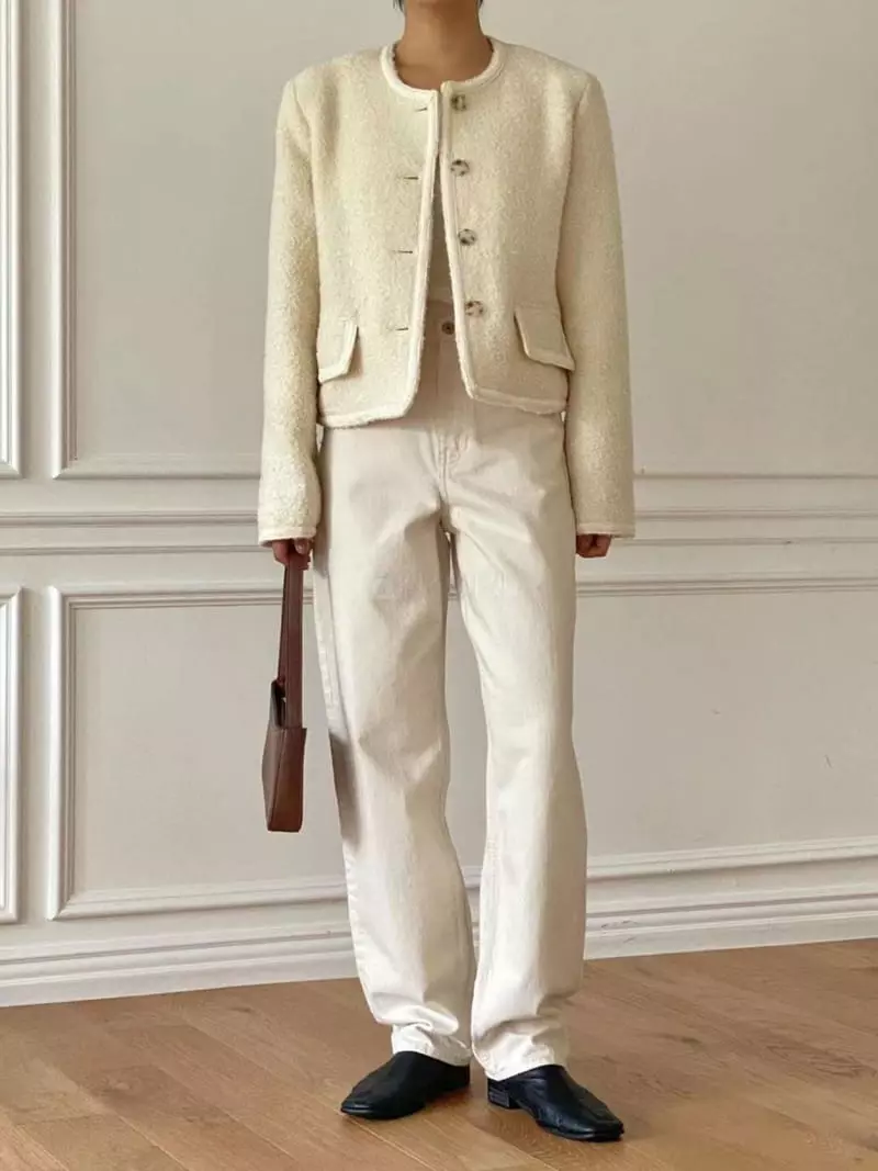 Binus - Korean Women Fashion - #womensfashion - Shelly Twid Jacket - 10