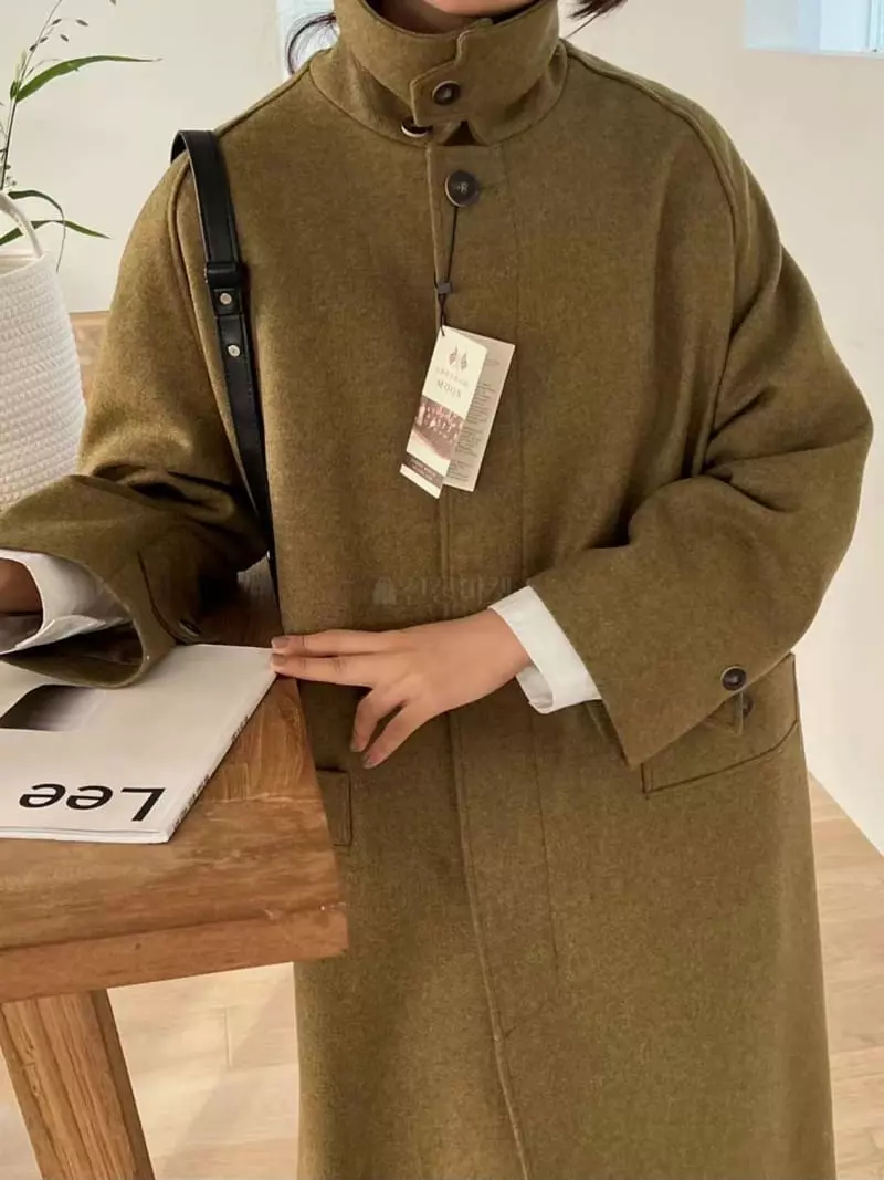 Binus - Korean Women Fashion - #womensfashion - Loe Moon Coat - 6