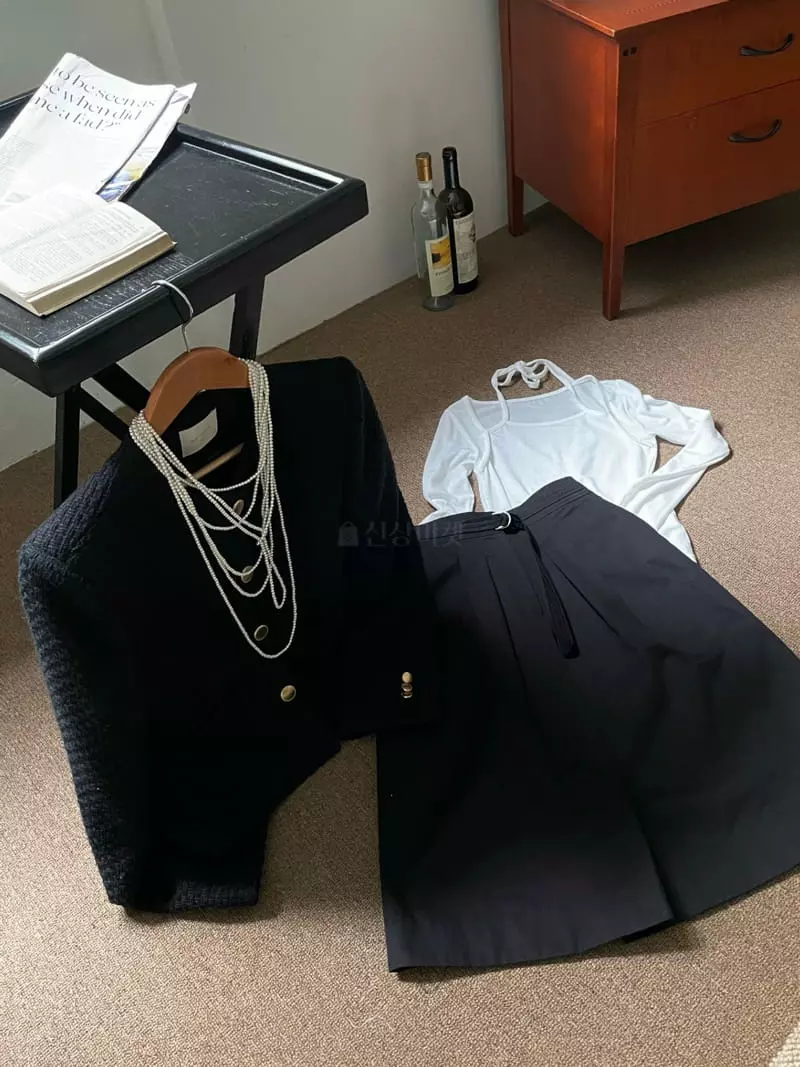 Birthday - Korean Women Fashion - #momslook - Share Twid Jacket - 11