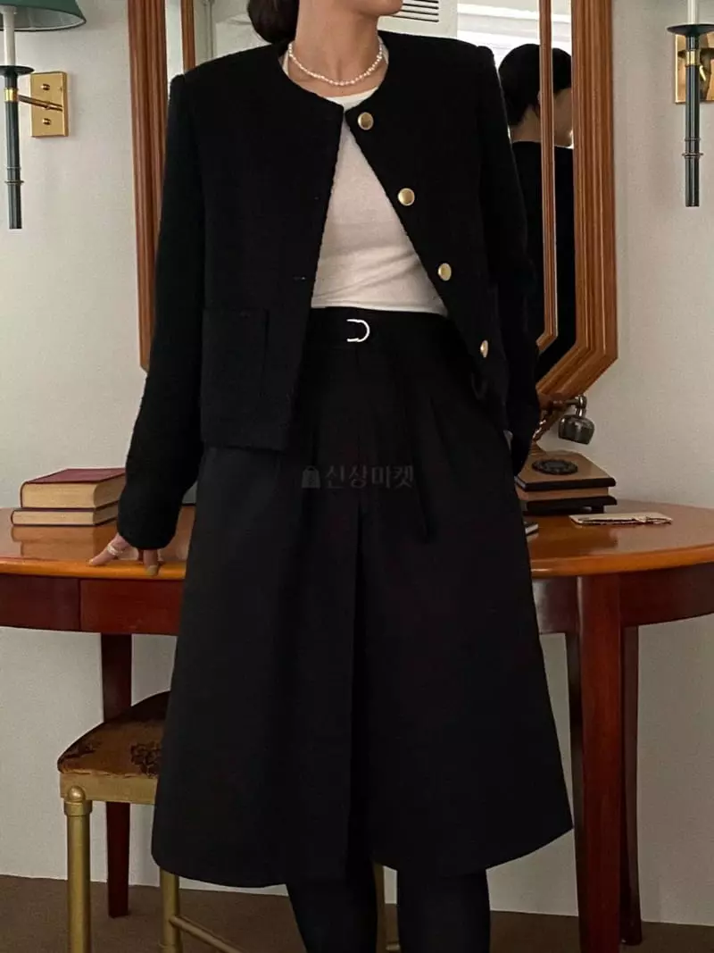 Birthday - Korean Women Fashion - #momslook - Share Twid Jacket - 5