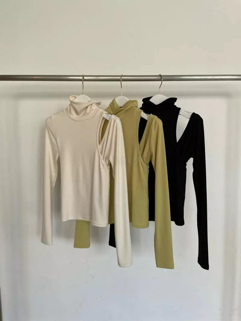 Birthday - Korean Women Fashion - #momslook - Et Turtleneck Top - 10