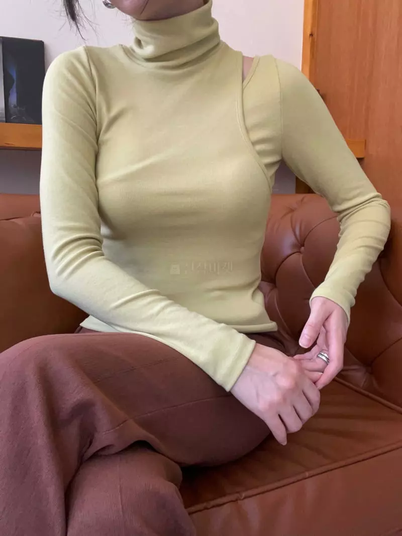 Birthday - Korean Women Fashion - #womensfashion - Et Turtleneck Top - 4