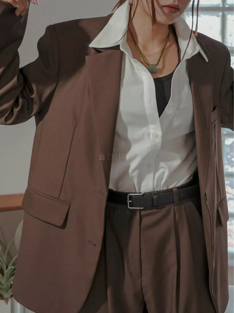 Birthday - Korean Women Fashion - #momslook - Mav Tailored Jacket - 2