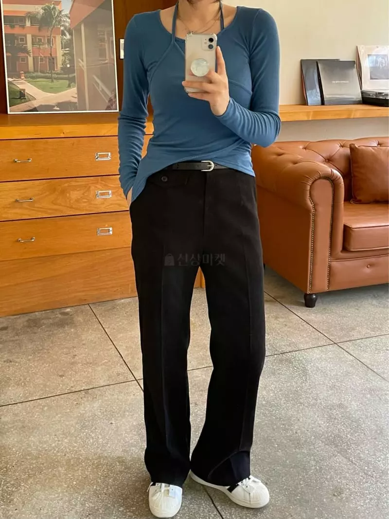 Birthday - Korean Women Fashion - #momslook - Libke Layered Top - 9
