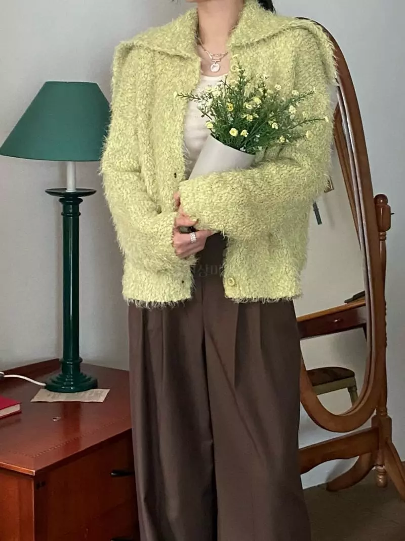 Birthday - Korean Women Fashion - #restrostyle - Hime Knit Cardigan - 6