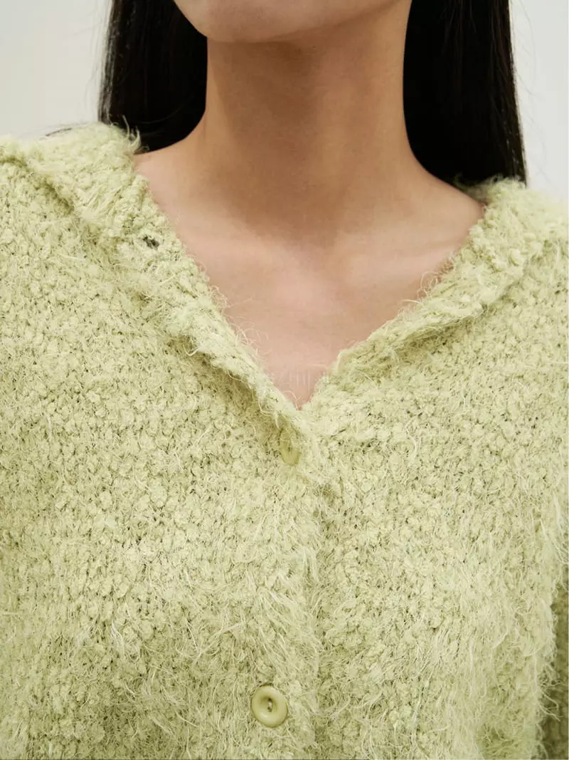 Birthday - Korean Women Fashion - #shopsmall - Hime Knit Cardigan - 12