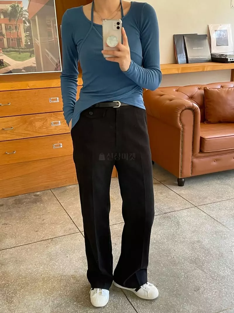 Birthday - Korean Women Fashion - #shopsmall - Dito Pants - 6