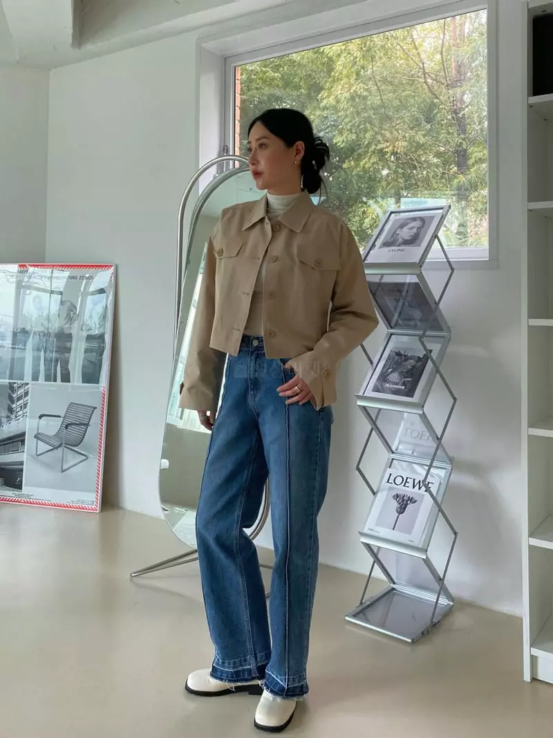 Birthday - Korean Women Fashion - #vintagekidsstyle - piker Jeans - 6