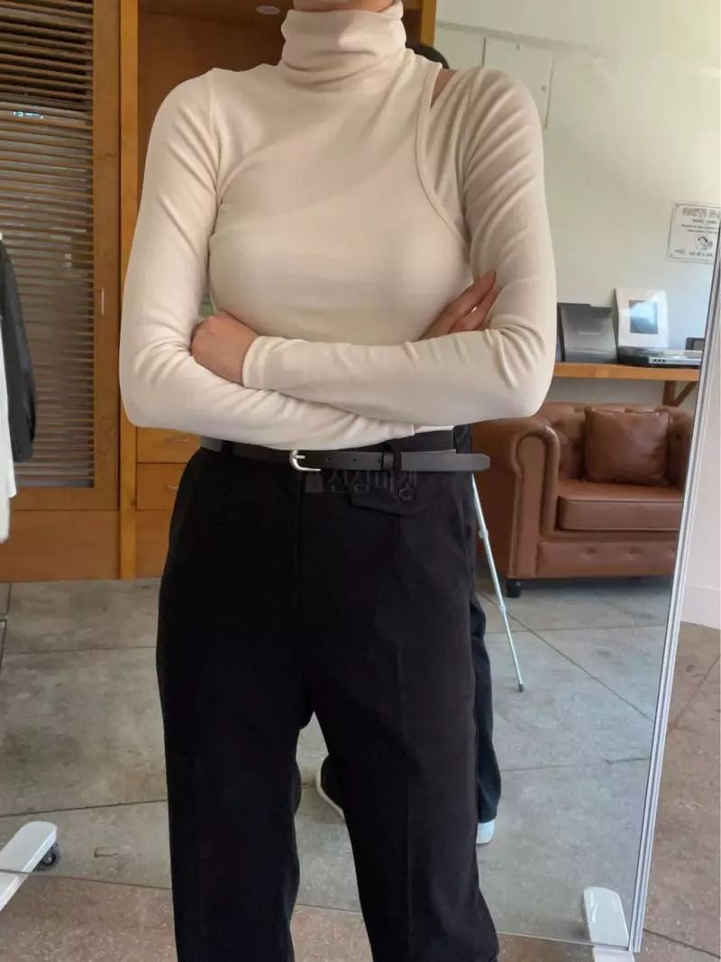 Birthday - Korean Women Fashion - #womensfashion - Et Turtleneck Top - 5