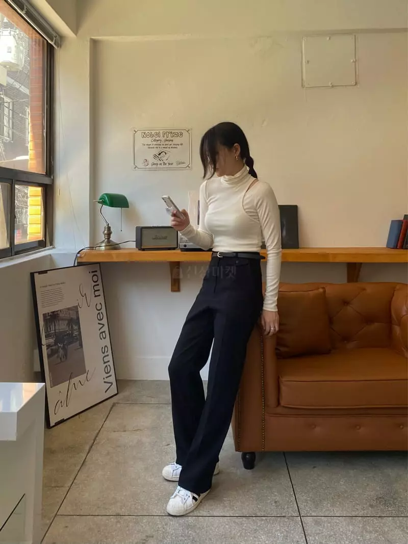 Birthday - Korean Women Fashion - #womensfashion - Et Turtleneck Top - 7