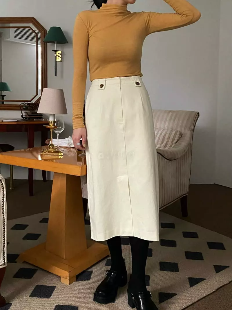 Birthday - Korean Women Fashion - #womensfashion - Cash Turtleneckt Tee - 6