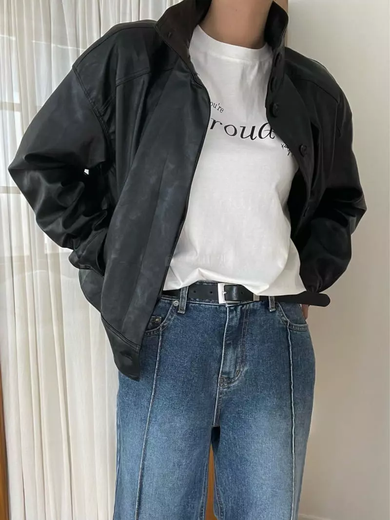 Birthday - Korean Women Fashion - #womensfashion - You Are Round Tee - 6