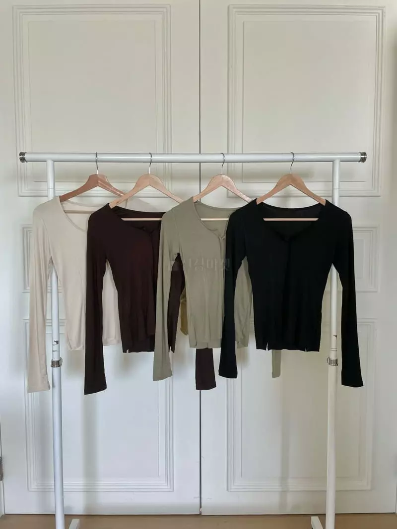 Birthday - Korean Women Fashion - #womensfashion - Cutting Tee - 10
