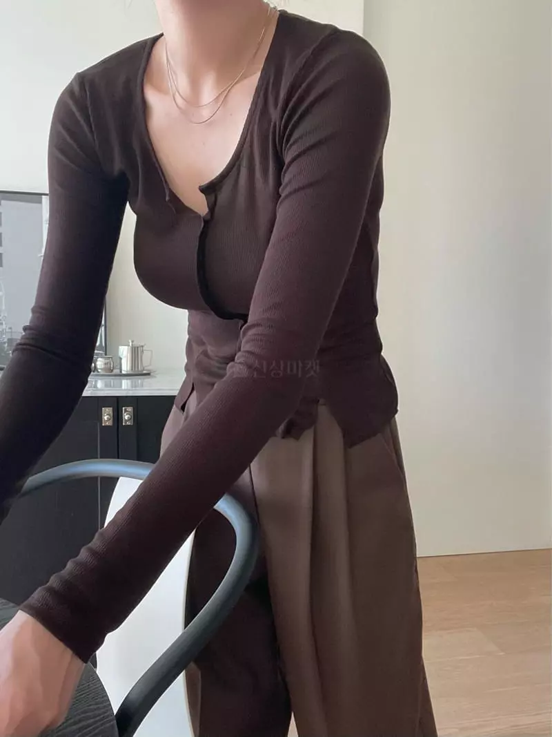 Birthday - Korean Women Fashion - #momslook - Cutting Tee - 4