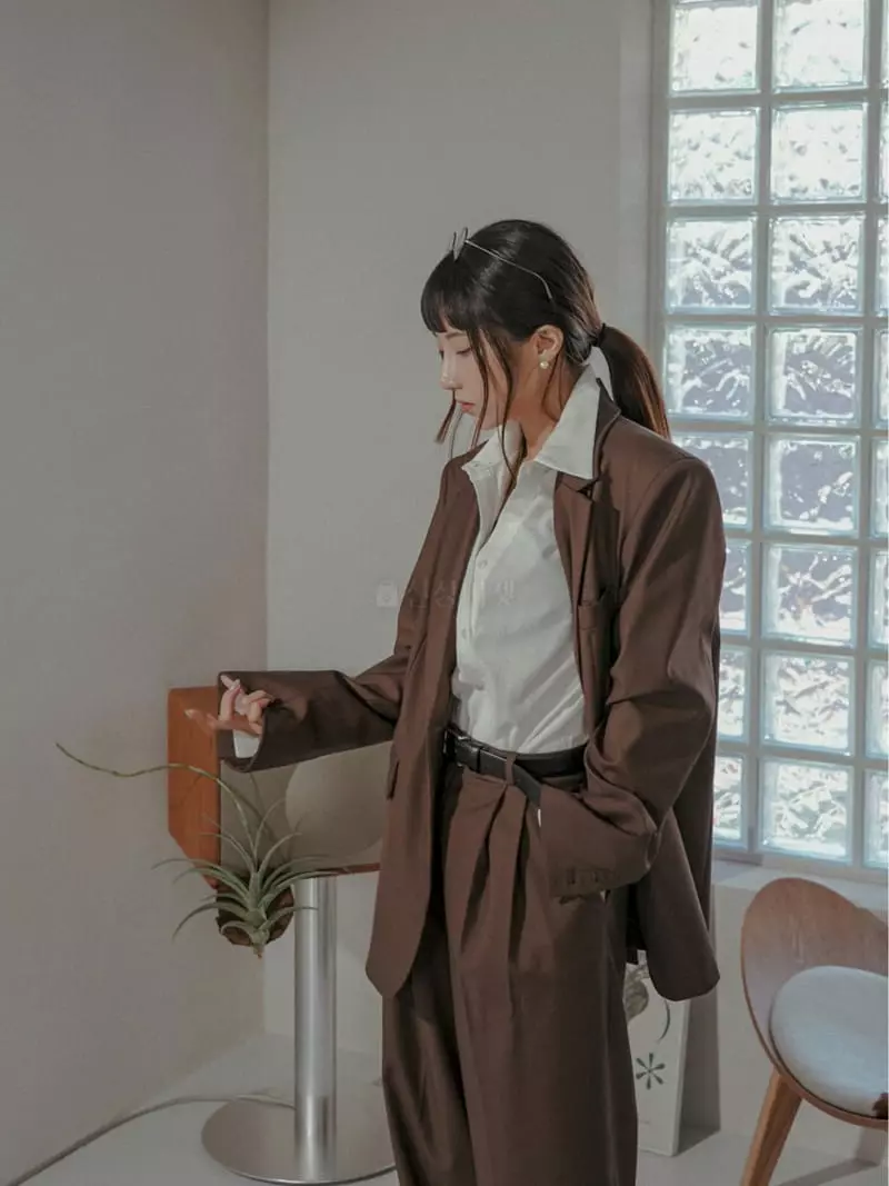 Birthday - Korean Women Fashion - #womensfashion - Mav Tailored Jacket - 3