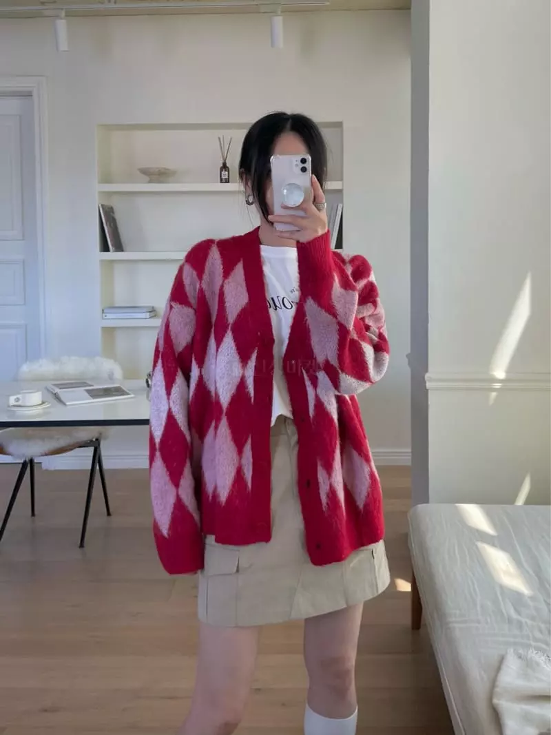 Birthday - Korean Women Fashion - #womensfashion - Dia Brush Cardigan