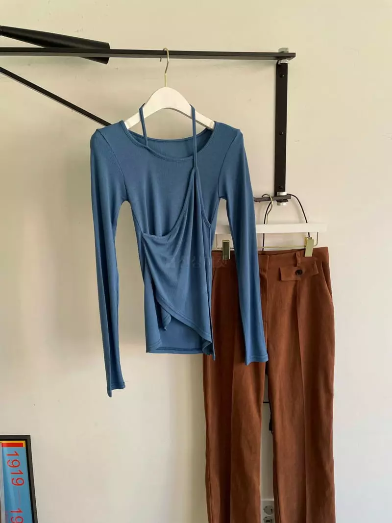 Birthday - Korean Women Fashion - #womensfashion - Libke Layered Top - 8