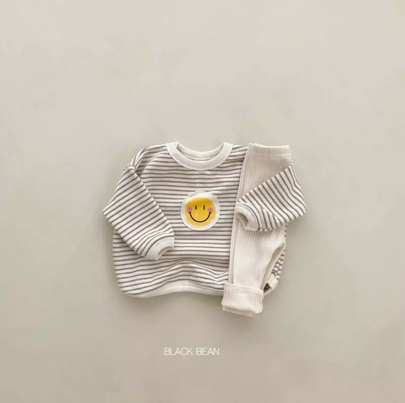 Black Bean - Korean Baby Fashion - #babyoninstagram - Patch Bebe Set - 2
