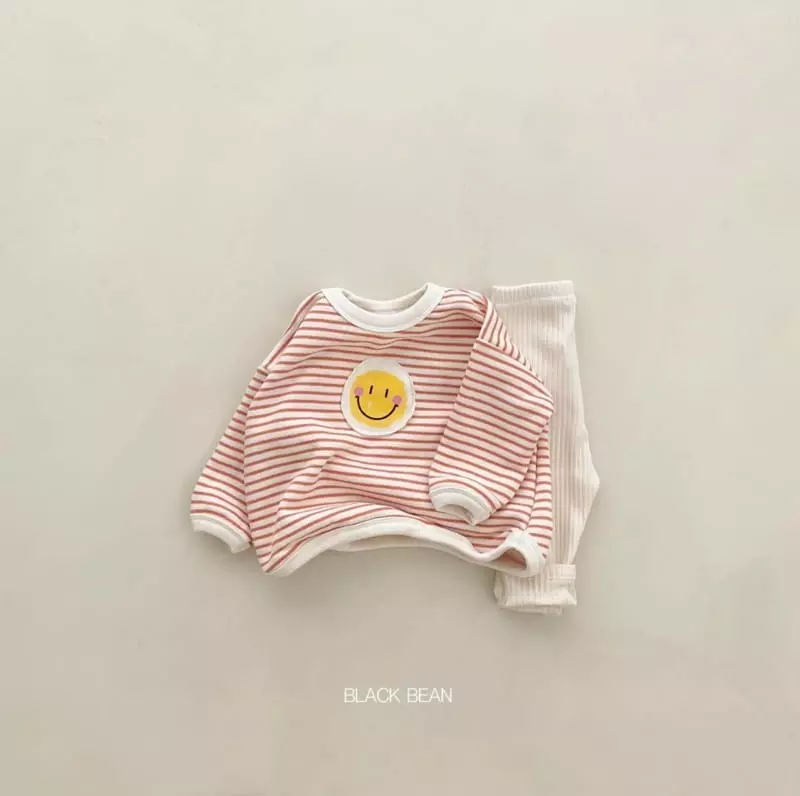 Black Bean - Korean Baby Fashion - #babyootd - Patch Bebe Set - 3