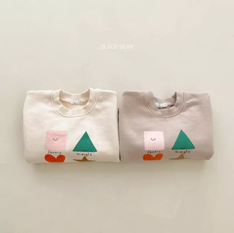 Black Bean - Korean Baby Fashion - #babyootd - Door Bebr Sweatshirt - 2