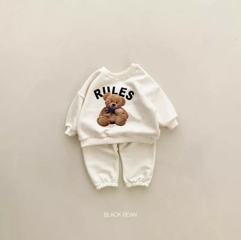 Black Bean - Korean Baby Fashion - #babyootd - Rolling Bebe Set