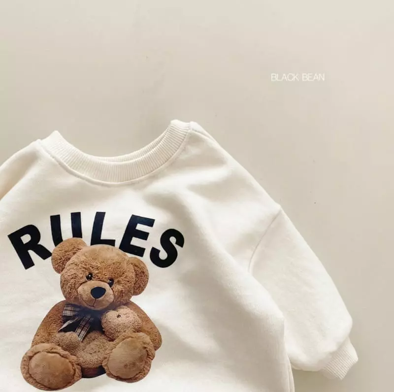Black Bean - Korean Baby Fashion - #babyoutfit - Rolling Bebe Set - 2