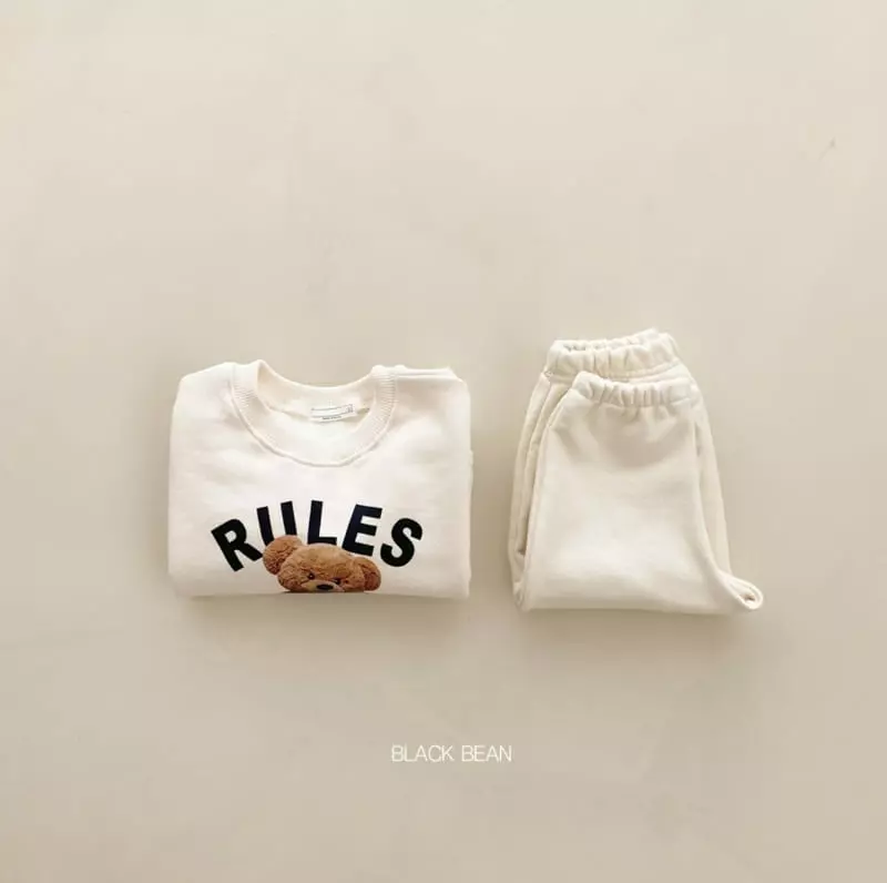 Black Bean - Korean Baby Fashion - #babyoutfit - Rolling Bebe Set - 3