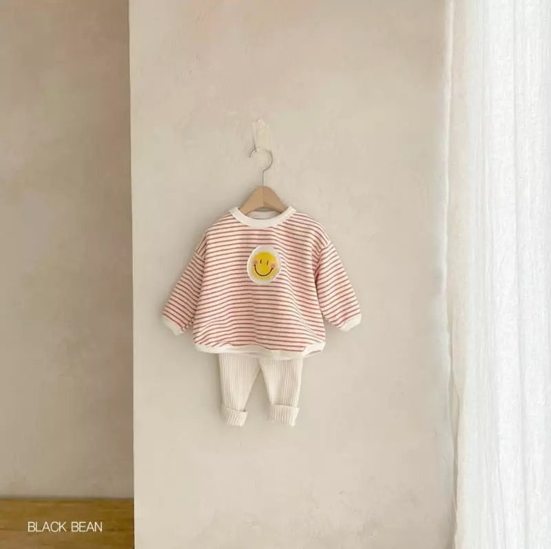 Black Bean - Korean Baby Fashion - #babywear - Patch Bebe Set - 6