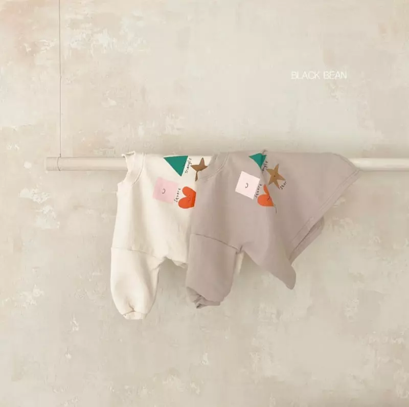 Black Bean - Korean Baby Fashion - #babywear - Door Bebr Sweatshirt - 5
