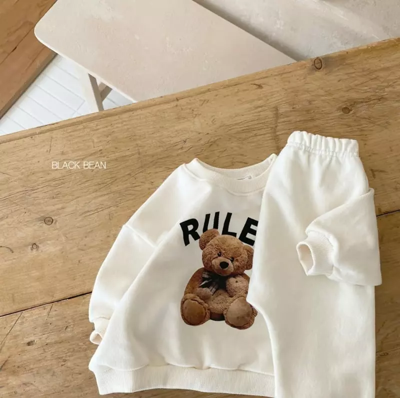 Black Bean - Korean Baby Fashion - #babyoutfit - Rolling Bebe Set - 4