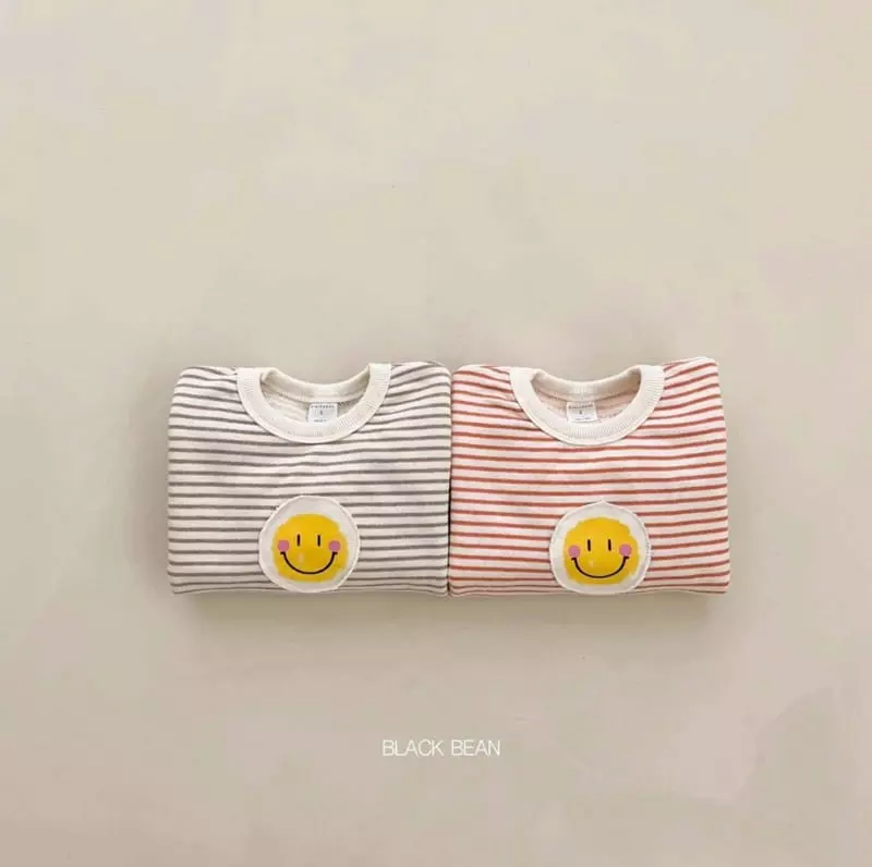 Black Bean - Korean Children Fashion - #magicofchildhood - Patch Piping Tee - 2