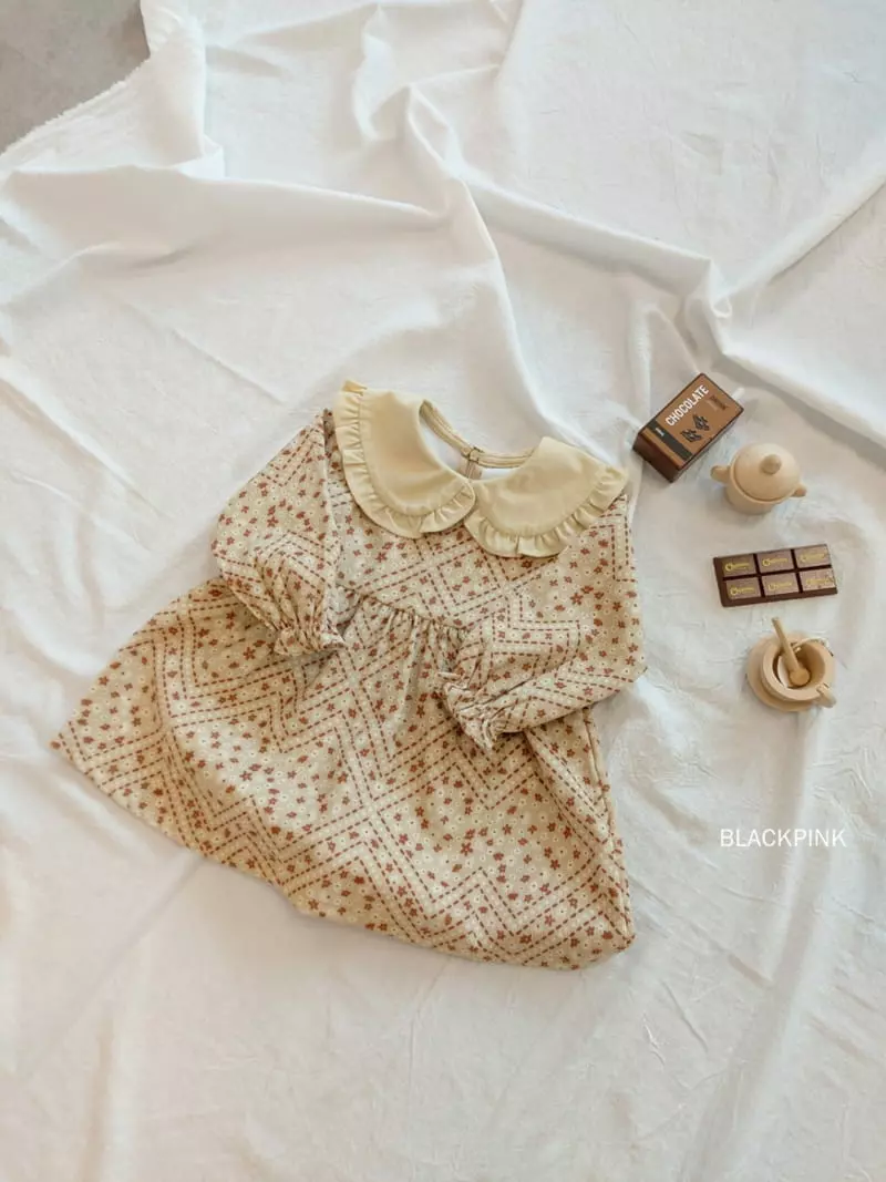 Black Pink - Korean Children Fashion - #Kfashion4kids - Vintage Corduroy One-piece - 8
