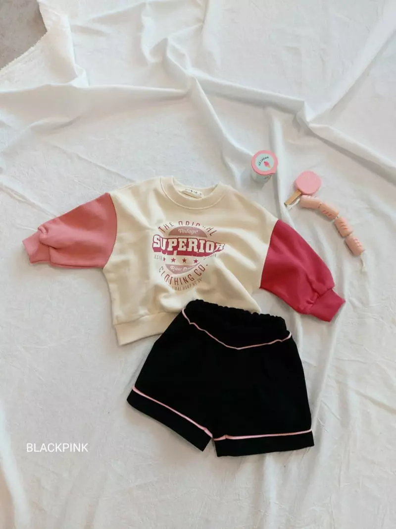 Black Pink - Korean Children Fashion - #childofig - Superior Sweatshirt - 2