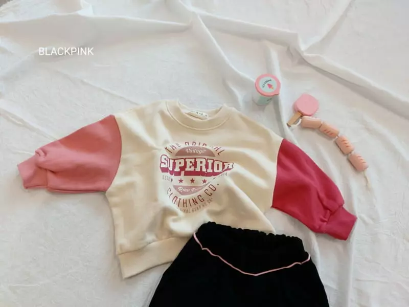 Black Pink - Korean Children Fashion - #childofig - Superior Sweatshirt - 3