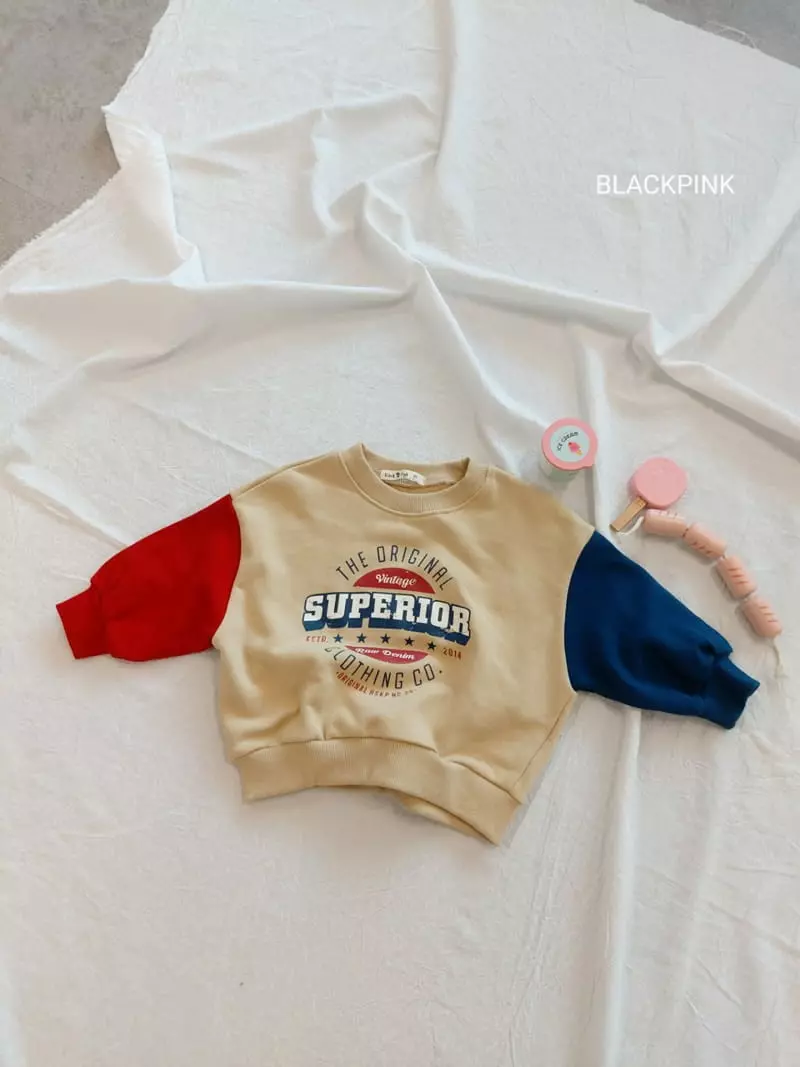 Black Pink - Korean Children Fashion - #discoveringself - Superior Sweatshirt - 6