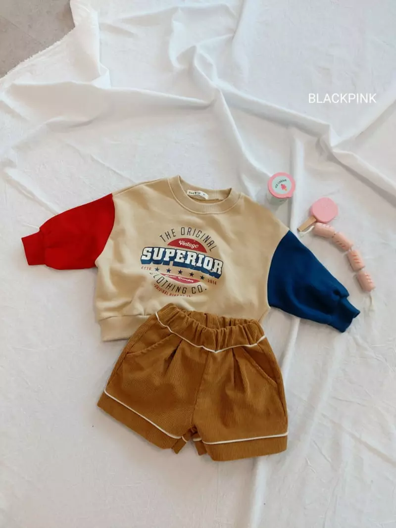 Black Pink - Korean Children Fashion - #kidsshorts - Superior Sweatshirt - 8