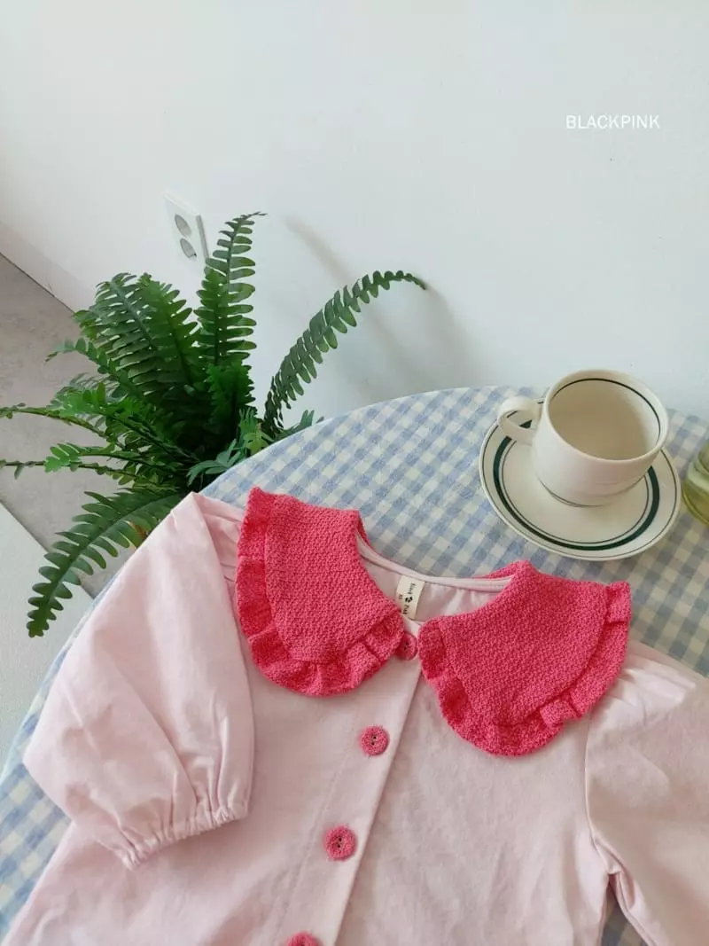 Black Pink - Korean Children Fashion - #littlefashionista - Aura Knit Two Piece - 10