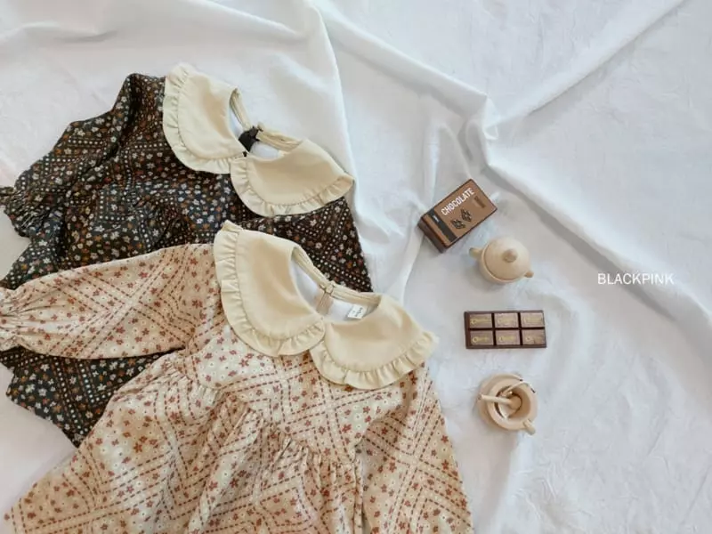 Black Pink - Korean Children Fashion - #magicofchildhood - Vintage Corduroy One-piece - 10
