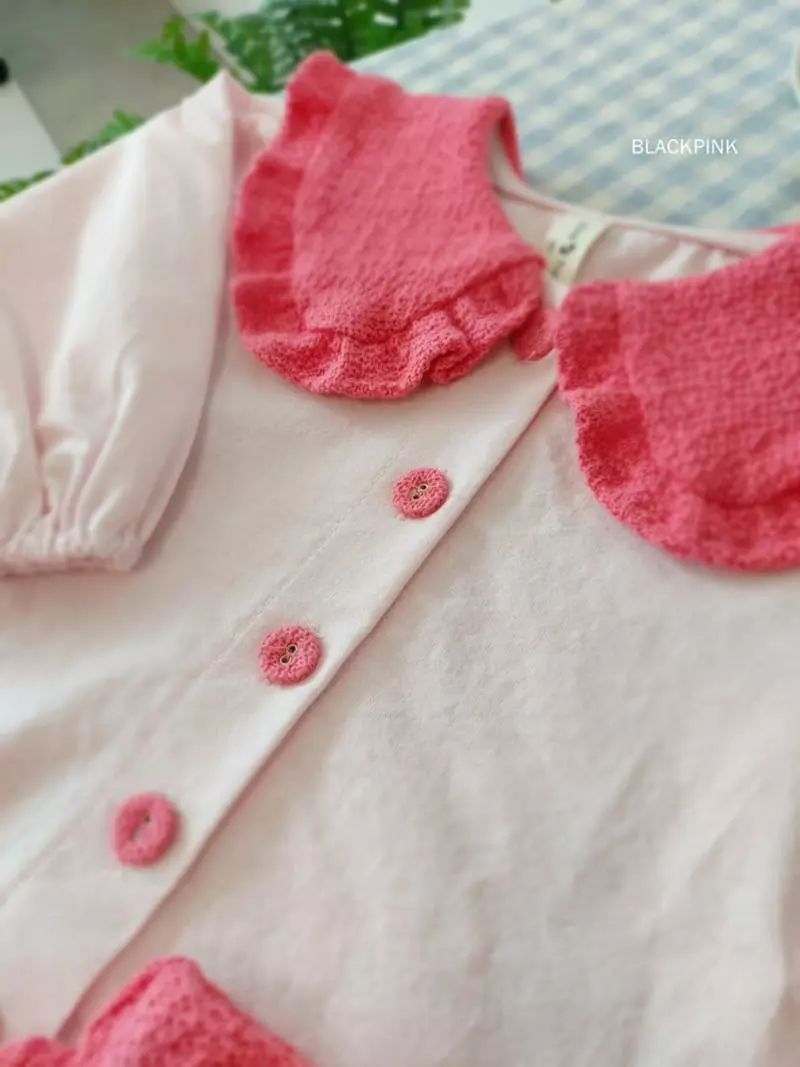 Black Pink - Korean Children Fashion - #minifashionista - Aura Knit Two Piece - 12