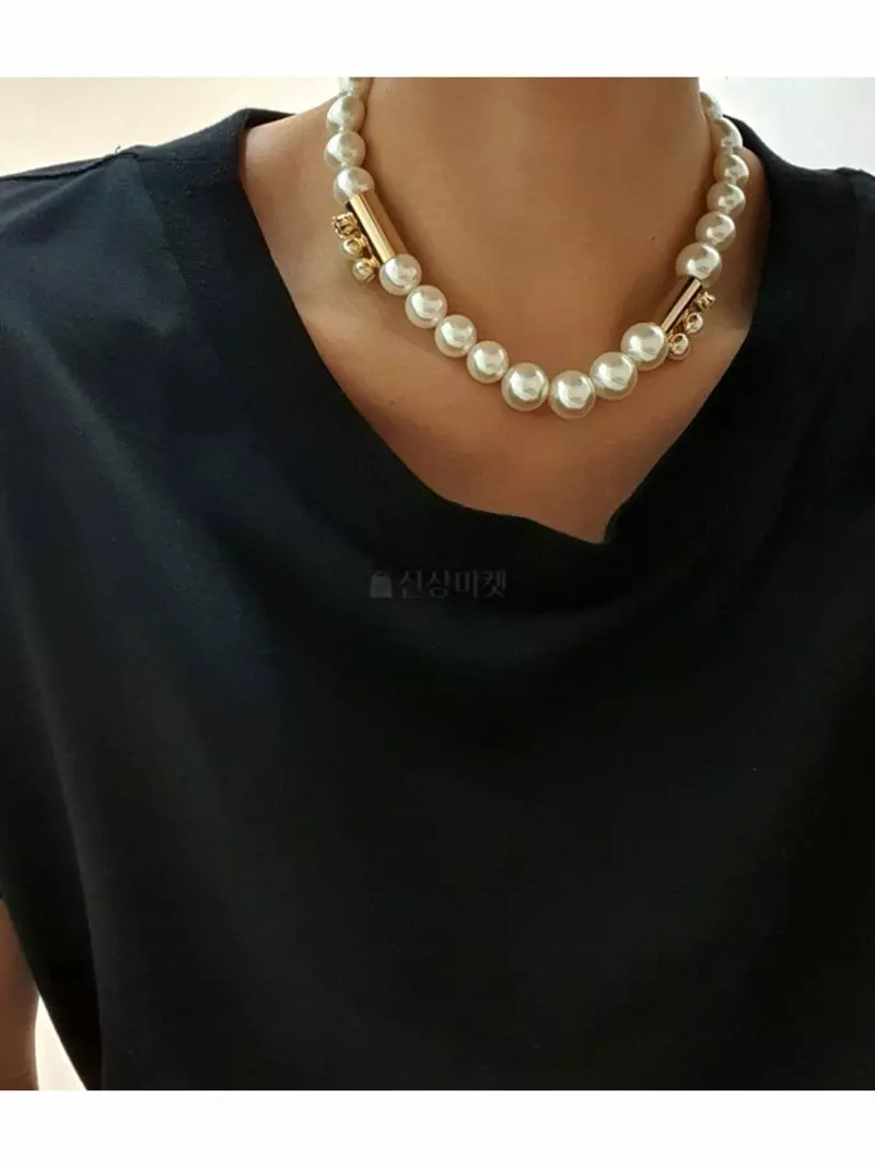 Blancchouette - Korean Women Fashion - #momslook - Cock 4 Necklace - 5