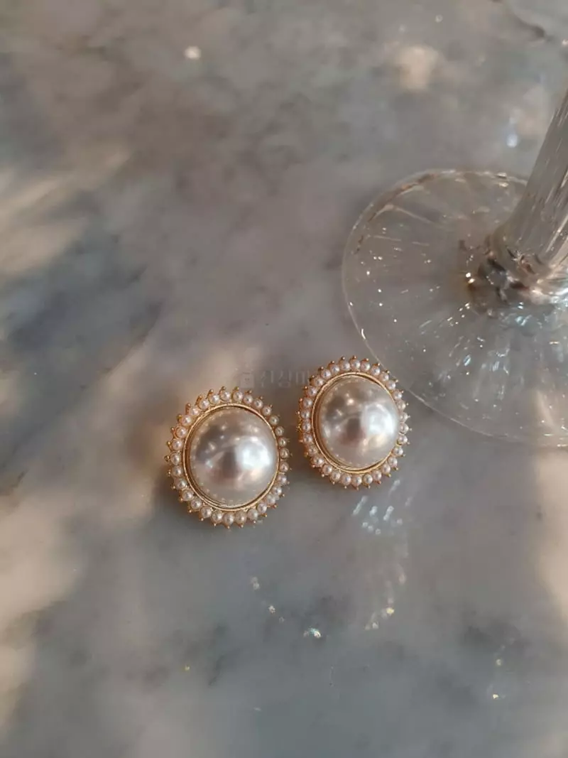 Blancchouette - Korean Women Fashion - #momslook - Beki2 Earring