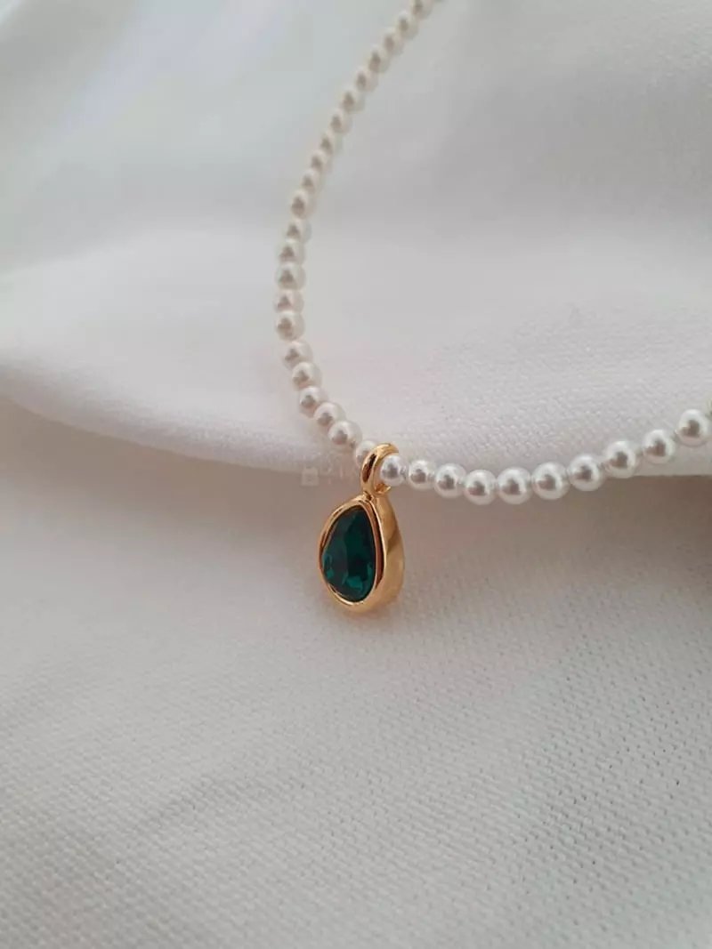 Blancchouette - Korean Women Fashion - #momslook - Mark3 Necklace