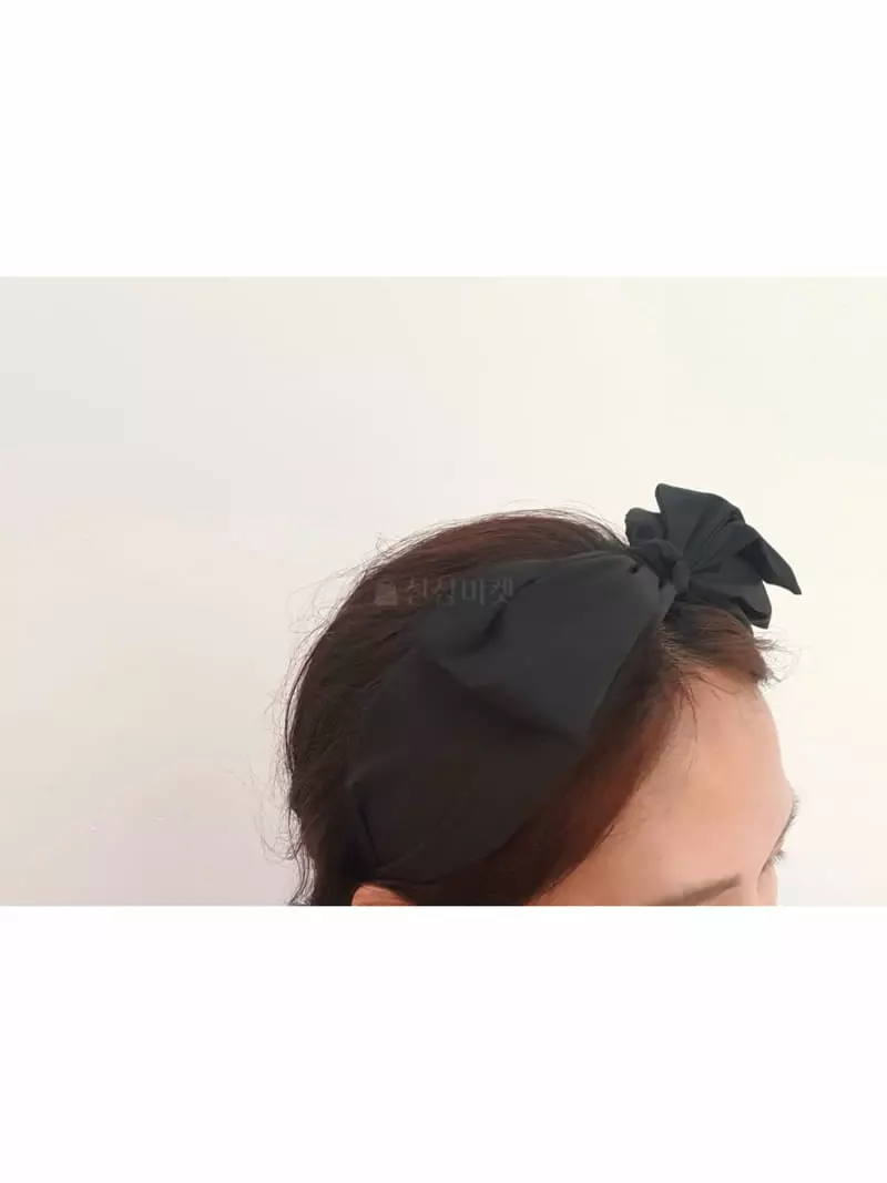 Blancchouette - Korean Women Fashion - #vintagekidsstyle - Ribbon 32 Hairband - 4