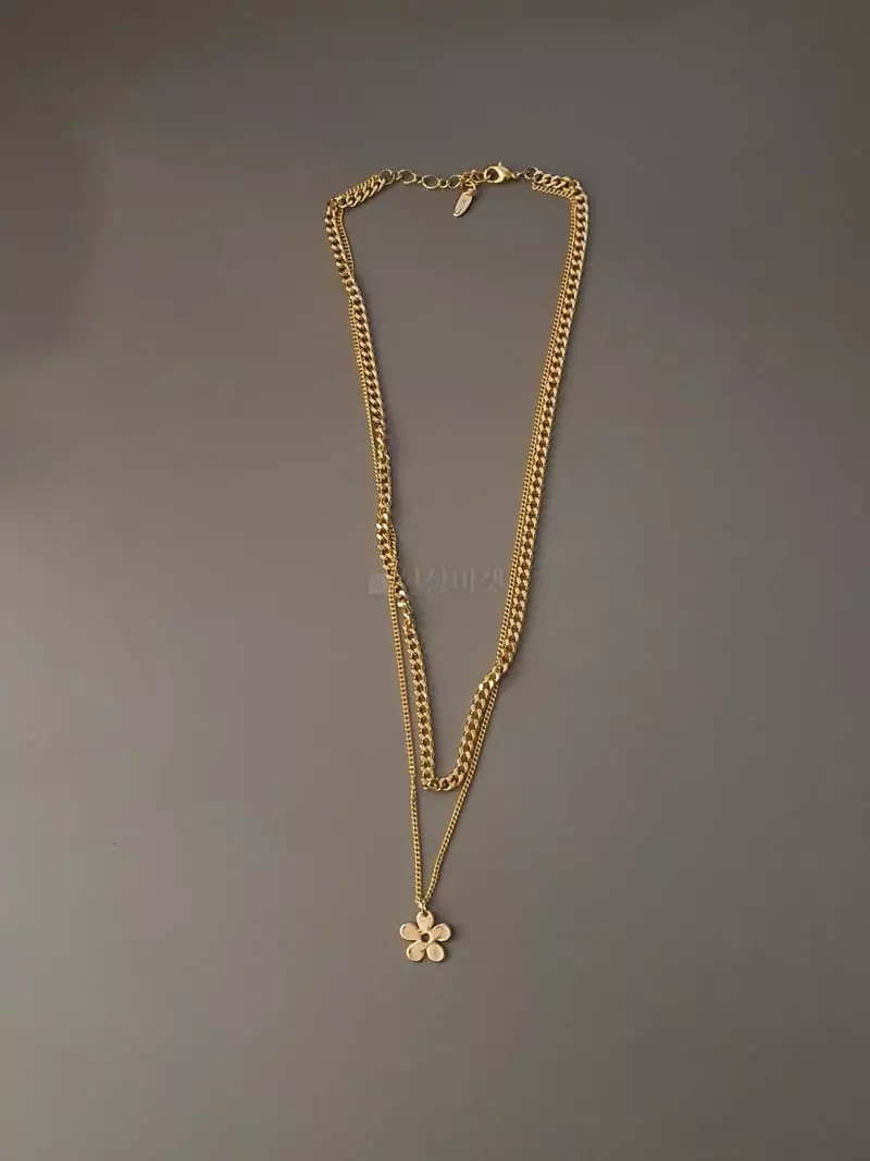 Blancchouette - Korean Women Fashion - #vintagekidsstyle - Lulu 2 Necklace - 2