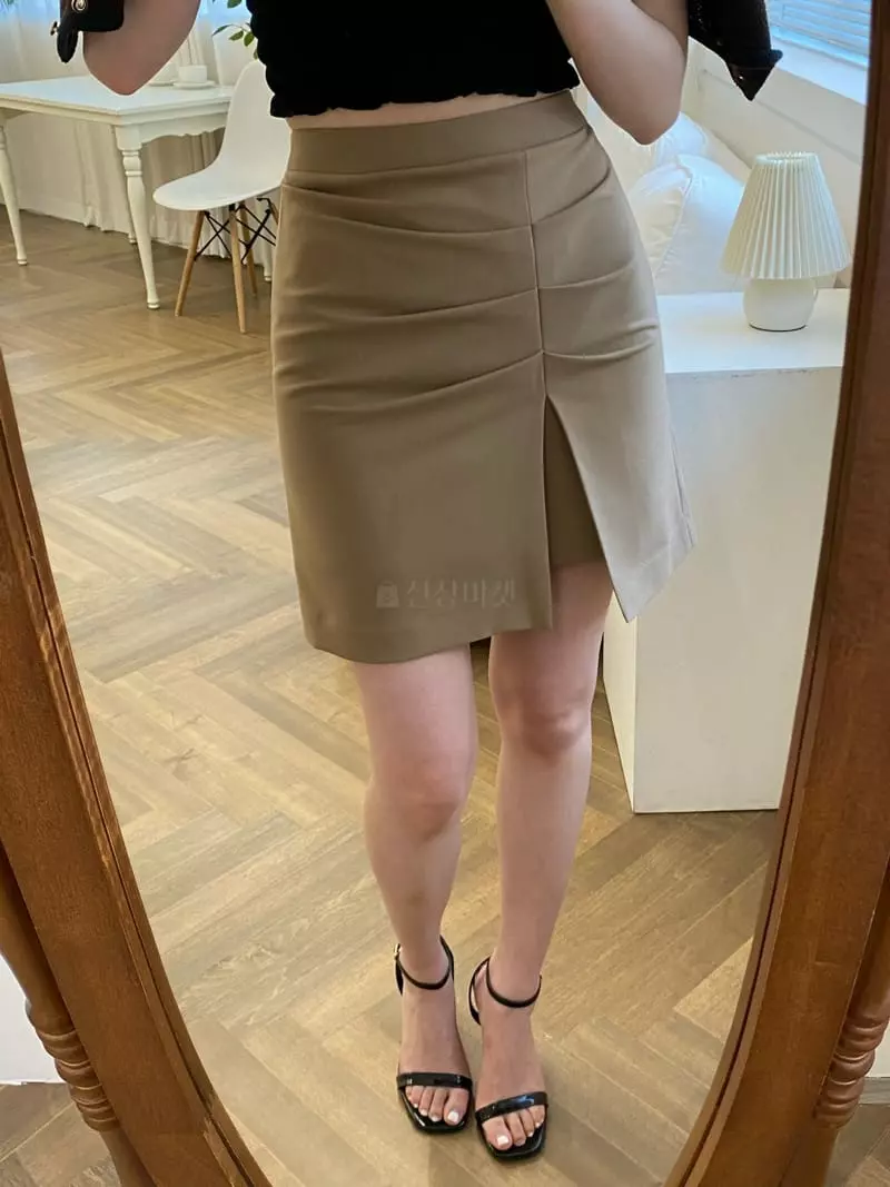 Boheme - Korean Women Fashion - #momslook - Wrinkle Skirt - 11