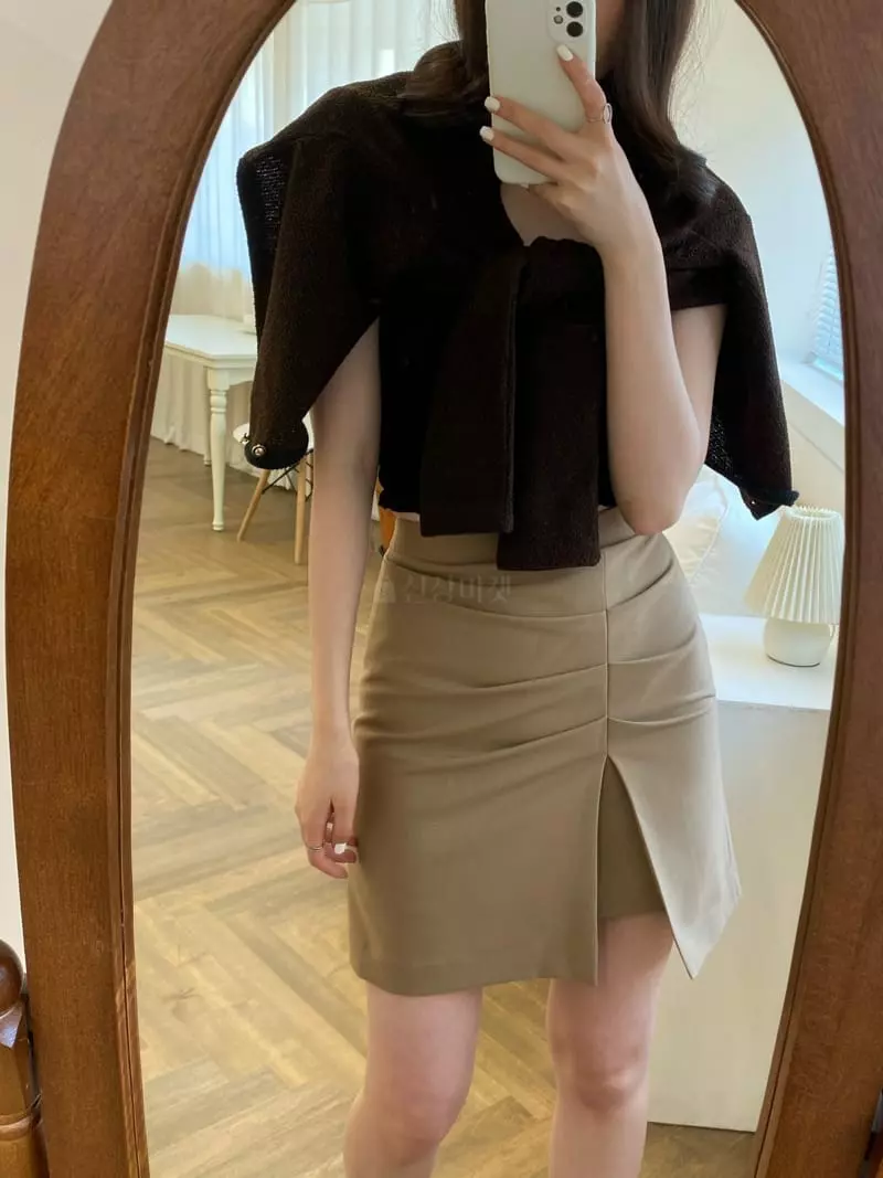 Boheme - Korean Women Fashion - #momslook - Wrinkle Skirt - 3