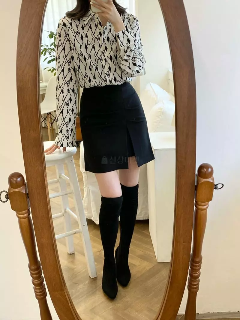 Boheme - Korean Women Fashion - #romanticstyle - Paint Shirt - 8