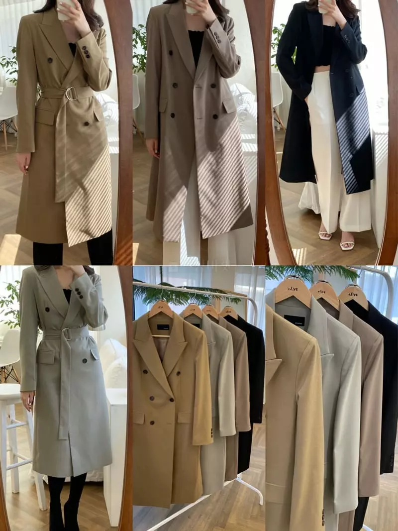 Boheme - Korean Women Fashion - #romanticstyle - Double Long Cardigan - 5