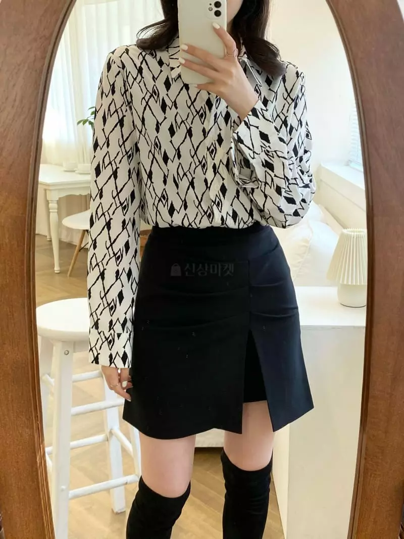 Boheme - Korean Women Fashion - #shopsmall - Paint Shirt - 9