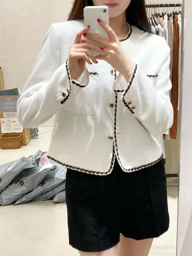 Boheme - Korean Women Fashion - #shopsmall - Waffle Jacket - 8
